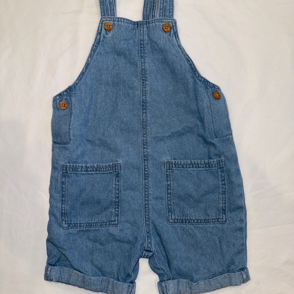 💙SOLD💙 Little Co Kids Denim Overalls